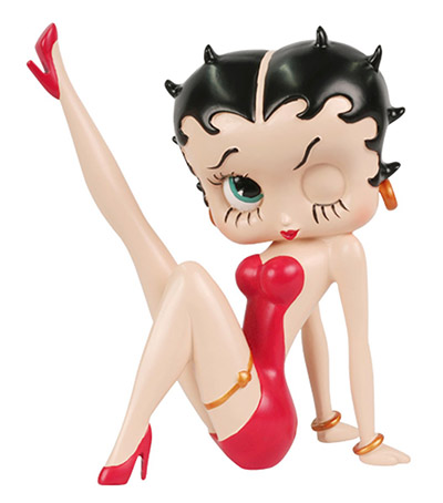 Betty Boop Leg Up - Click Image to Close